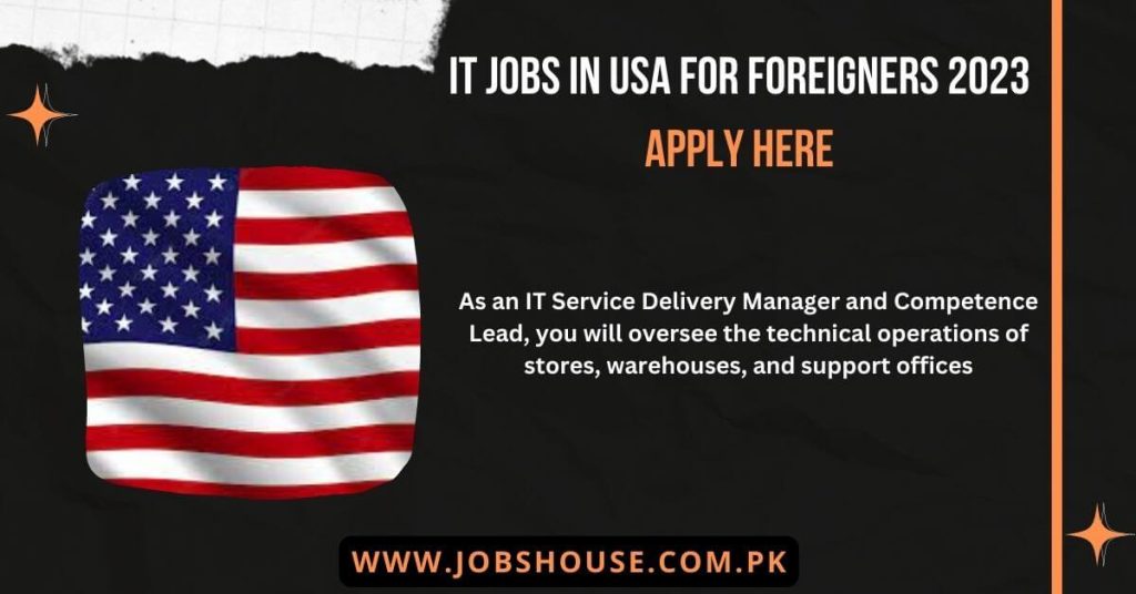 IT Jobs In USA For Foreigners 2023 Apply Here