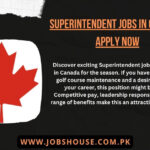 Superintendent Jobs in Canada