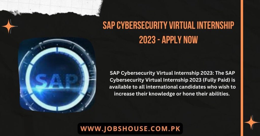 SAP Cybersecurity Virtual Internship 2023