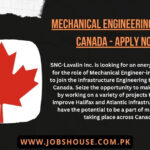Mechanical Engineering Jobs in Canada
