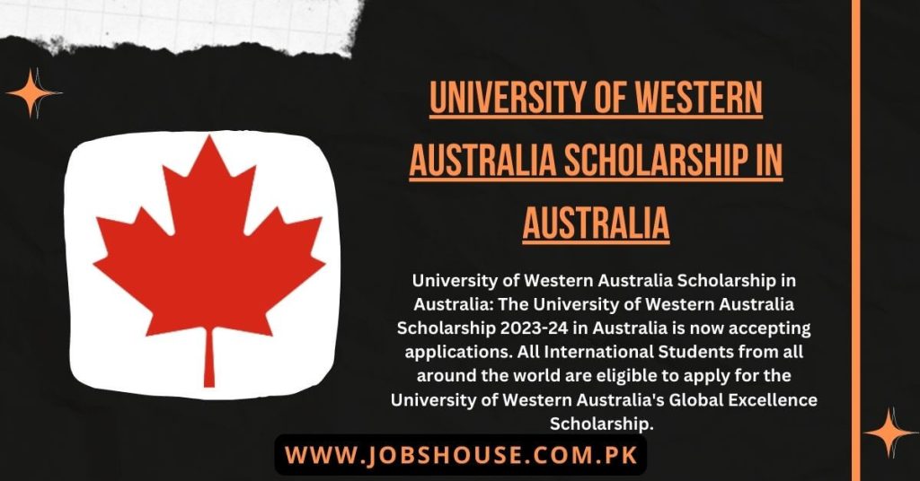 University of Western Australia Scholarship in Australia 2023